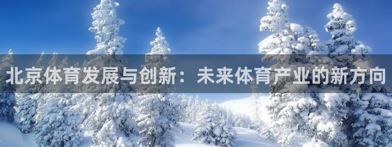 意昂5(KGAME)体育平台是正规平台吗：北京体育发展与创新