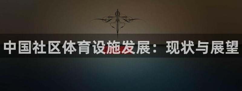 意昂5(KGAME)体育娱乐：中国社区体育设施发展：现状与展